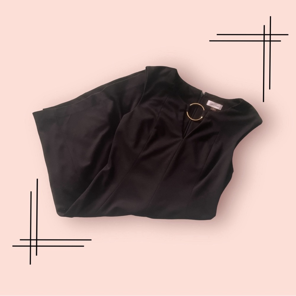 Black Calvin Klein, pencil dress